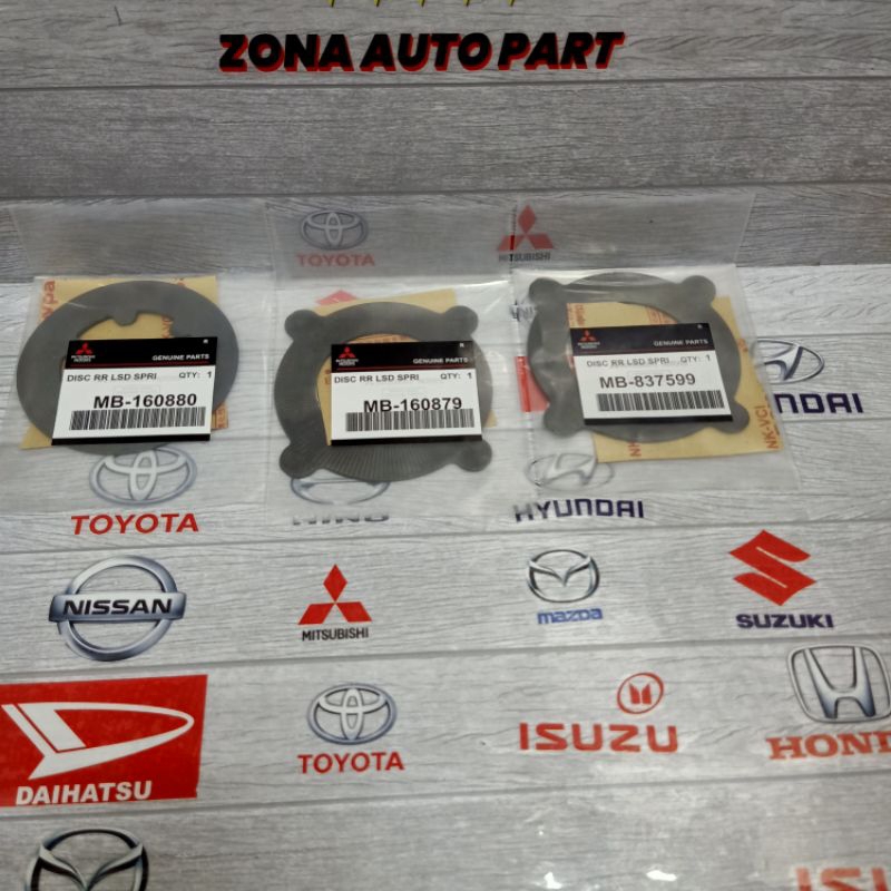 PLATE DISC LSD TRITON/ WASHER LSD TRITON (KAMPAS GIGI GARDAN) 1SET