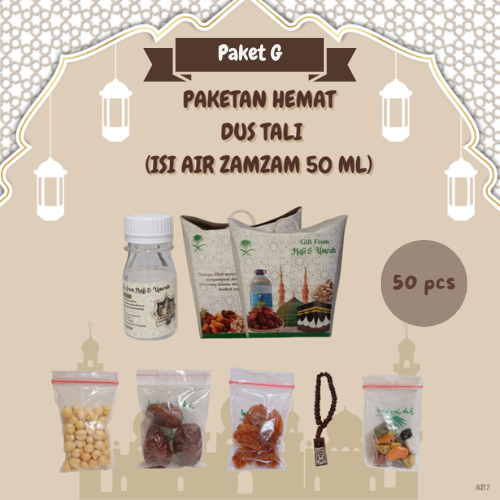 

paketan hemat tasbih+kerikil tali untuk oleh oleh haji dan umroh 50pcs (botol isi air zam zam 50 ml)