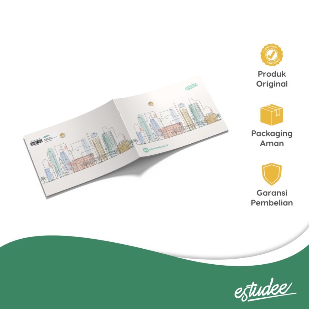 

ESTUDEE DRAWING BOOK A3 K CITYSCAPE
