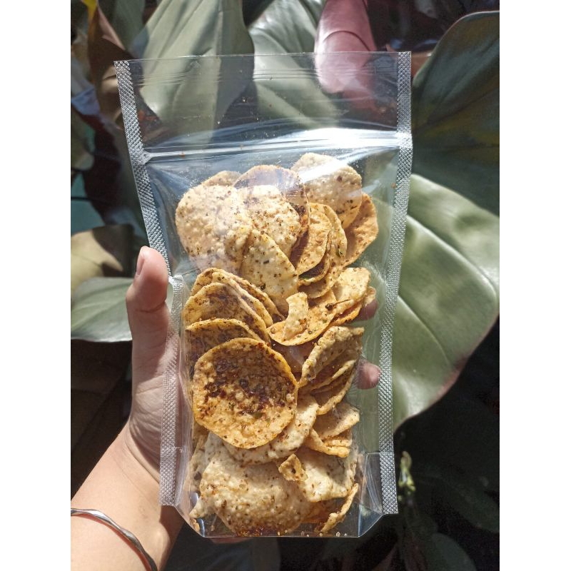 

KERUPUK SEBLAK 3i PEDAS GURIH DAUN JERUK CIKUR U TERSEDIA K 100GR / 250GR / 500GR / 1KG