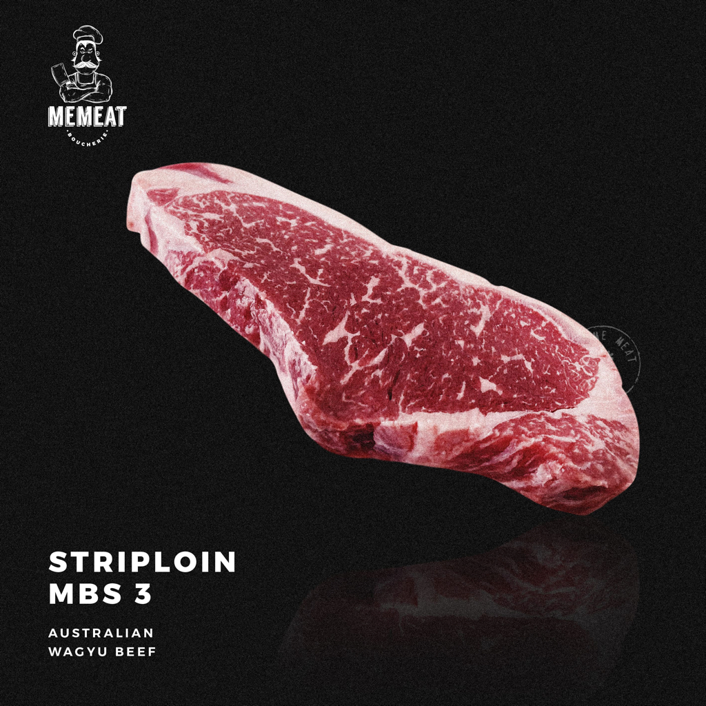 

AUSTRALIAN WAGYU BEEF STRIPLOIN - MeMeat Indonesia
