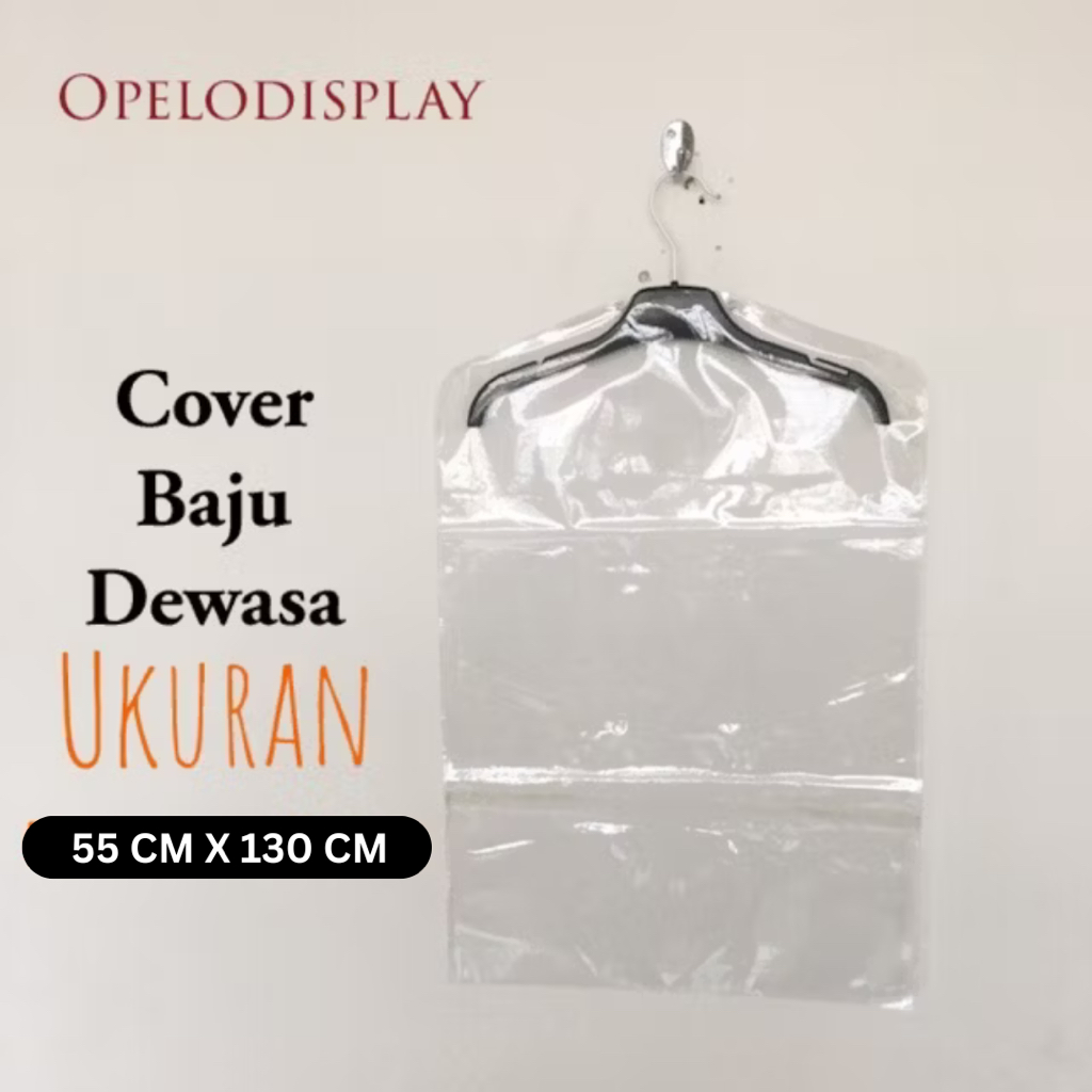 Mika Plastik Pelindung Baju Cover Baju Gamis ( 12 pcs )