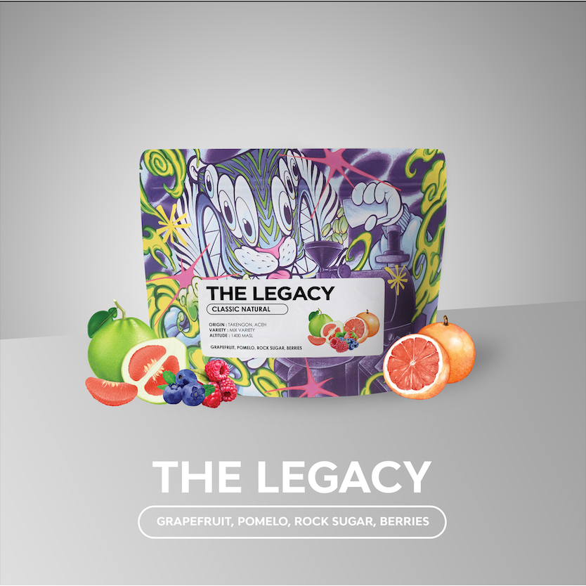 

The Legacy Takengon Classic Natural - Biji Kopi