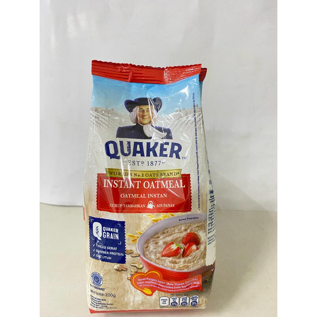 

QUAKER INSTAN OATMEAL 200G