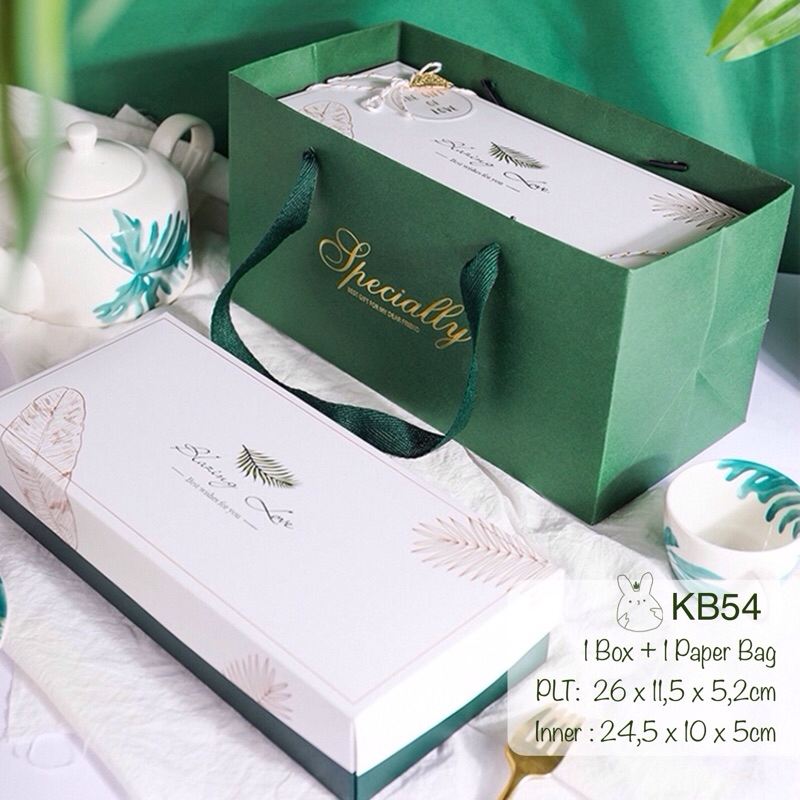 

(5pcs) KB54 Kotak Nastar +Paper Bag| Box Blazing Kue Cookies| Dus Packaging K88