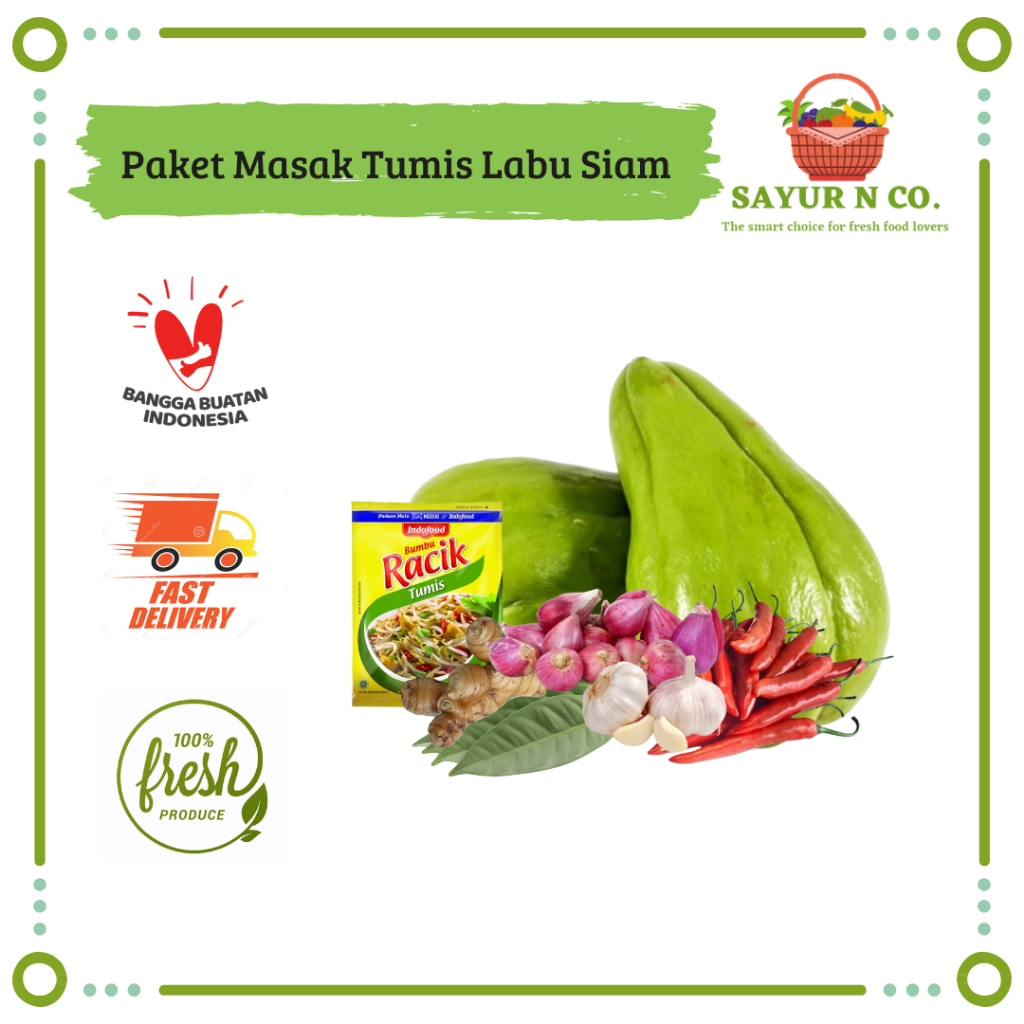 

Paket Masak Tumis Labu Siam | Sayur N Co Bekasi