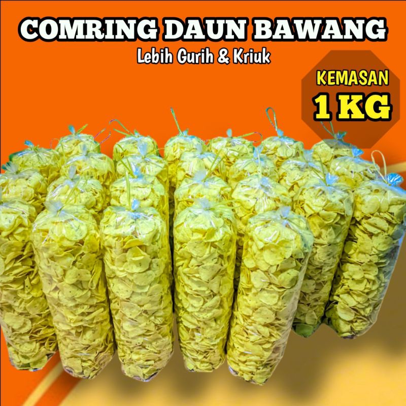 

Comring 1kg Murah / Kecimpring Bawang Daun Best seller termurah gurih dan kriuk