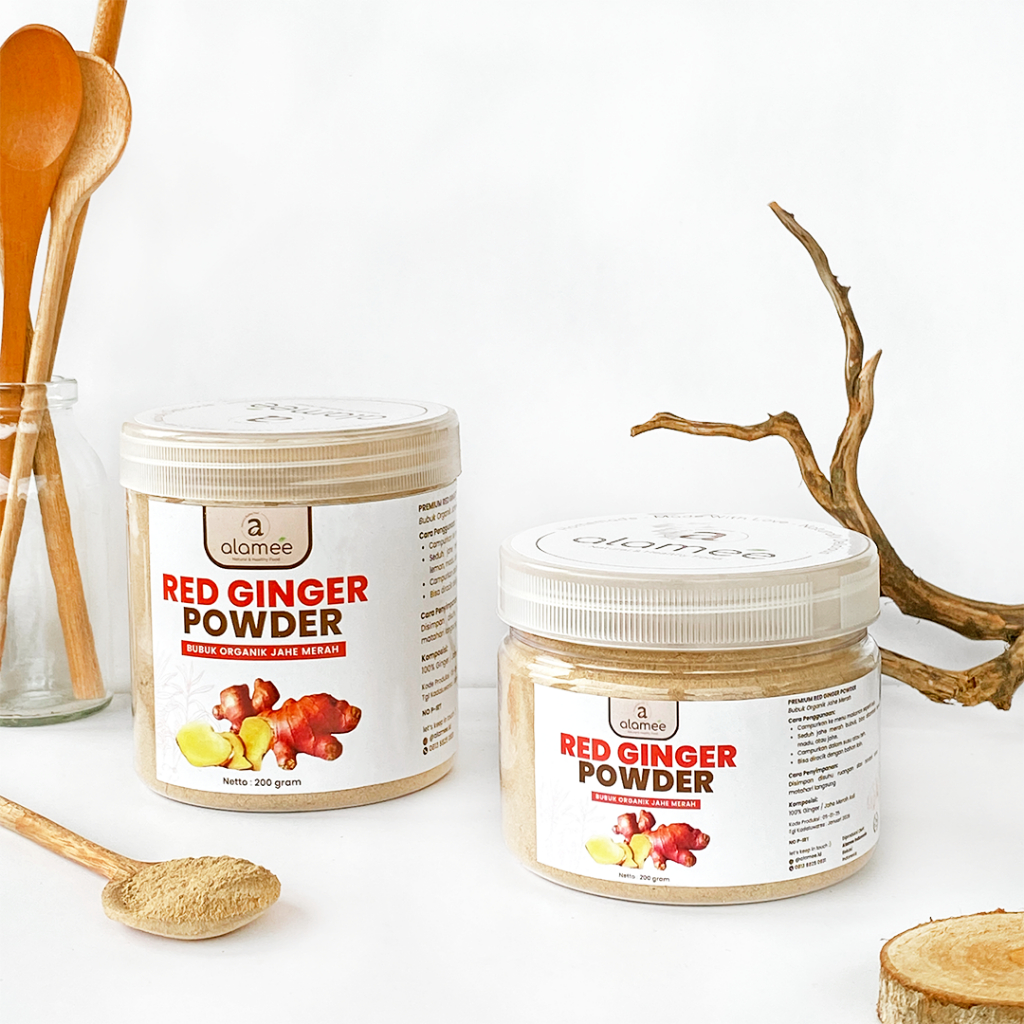 

ALAMEE Jahe Merah Bubuk Red Ginger Powder Serbuk Minuman Bumbu Dapur Masak Tanpa Gula