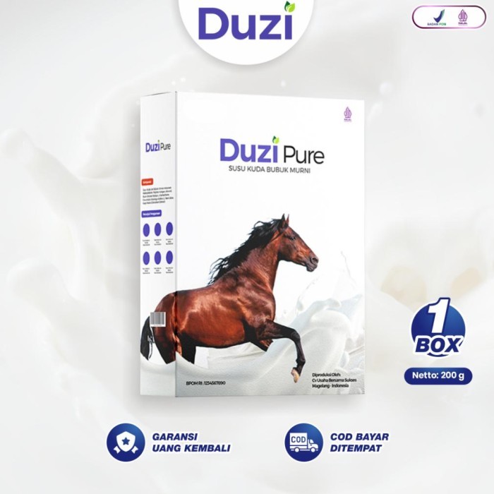 

BEST SELLER Duzi Pure - Susu Kuda Lombok Original Bubuk 200 Gram