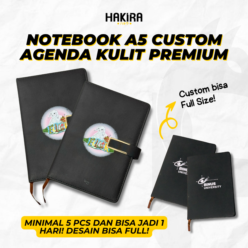 

[BISA CUSTOM LOGO / NAMA] NOTEBOOK CUSTOM / BLOCKNOTE CUSTOM / AGENDA CUSTOM | CUSTOM NOTEBOOK A5 | NOTEBOOK PREMIUM