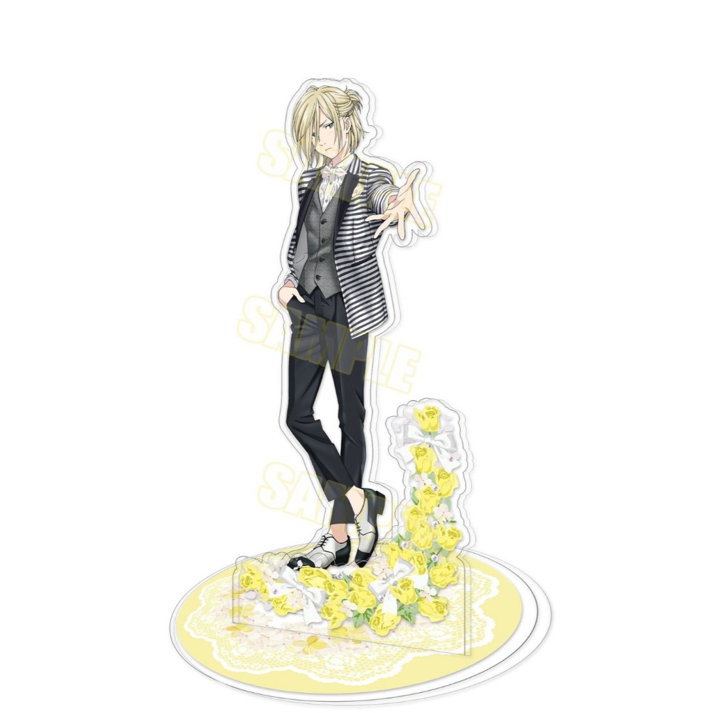 Yuri on Ice x with a WISH Tuxedo Acrylic Stands