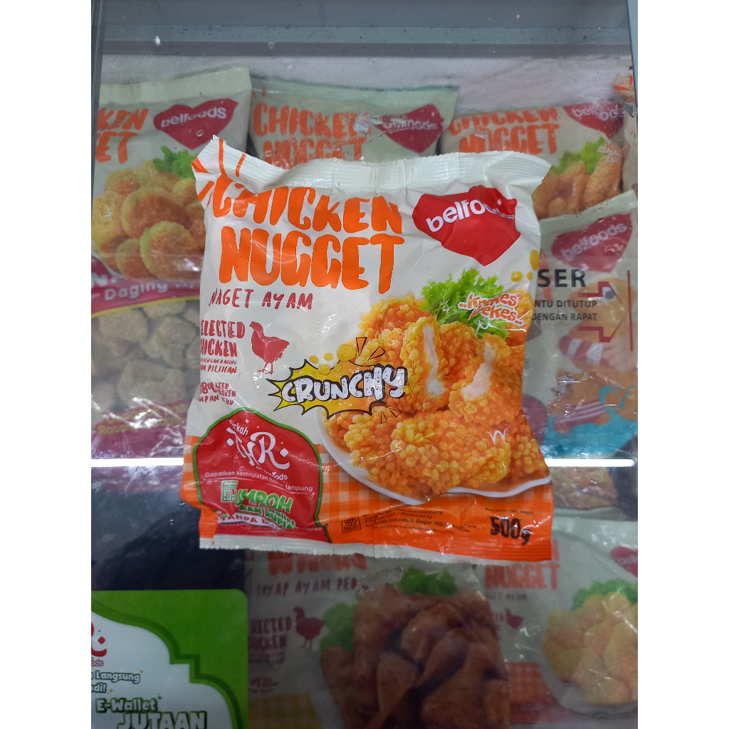 

Frozenfood BELFOODS FAVORITE Nugget Ayam Crunchy 500gr