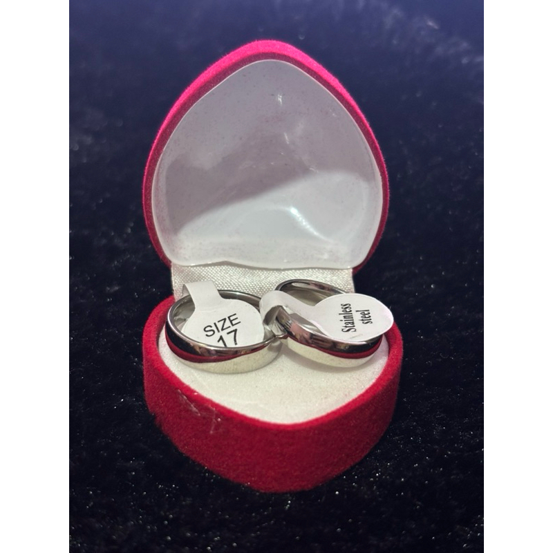 DIJAMIN TERMURAH BOSKU cincin silver polos // Cincin Kawin / cincin nikah / cincin couple pasangan .