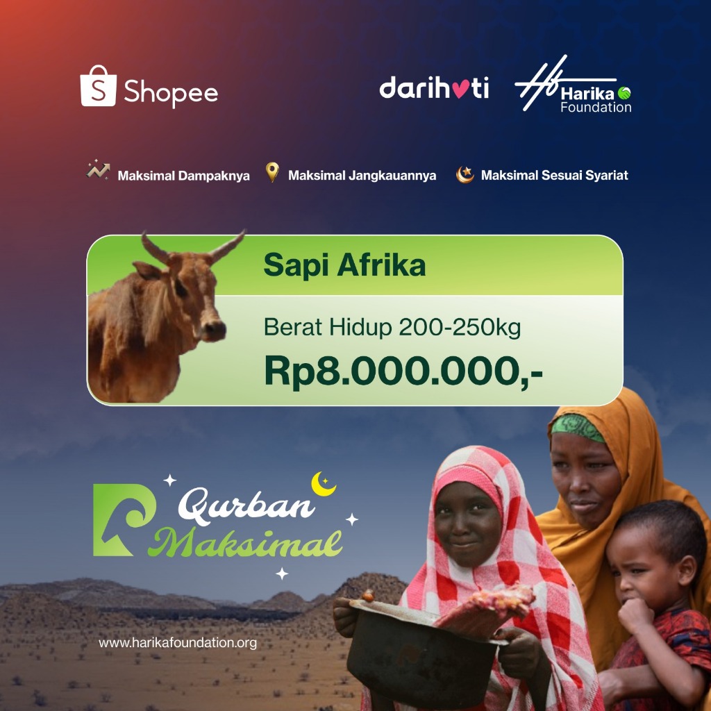

Kurban Sapi untuk Afrika - Amanah Qurban