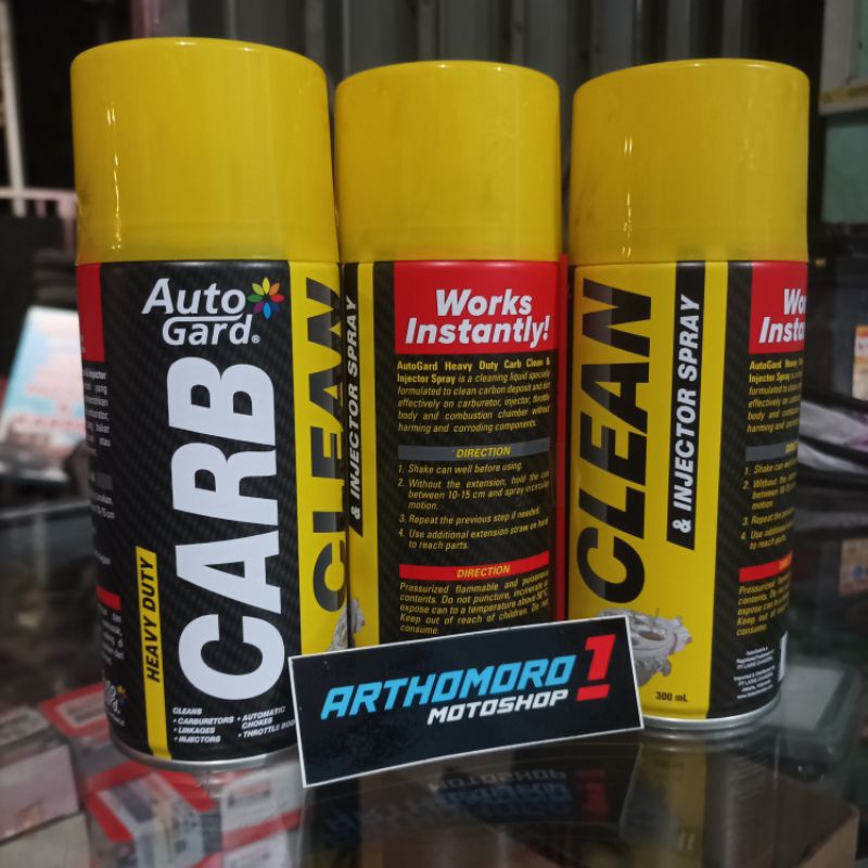 Carb Cleaner 300ml by Autogard carburator cleaner motor & mobil