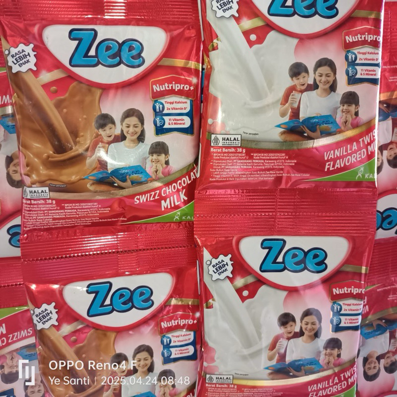 

Susu Zee Sachet 38g, 1rtg (Isi 10)