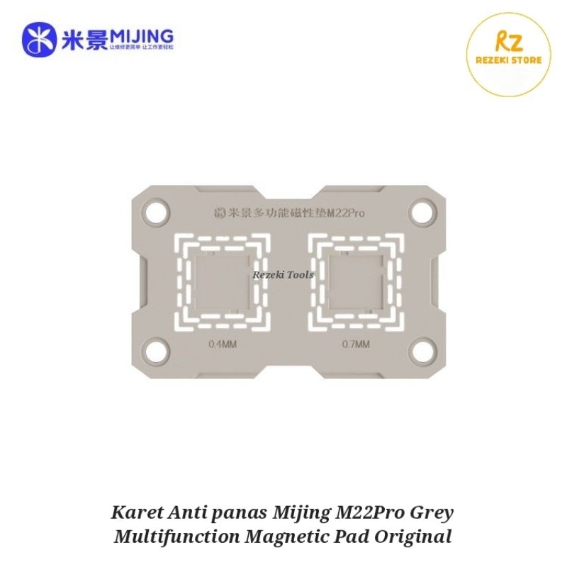 KARET ANTIPANAS MIJING M22PRO GREY MULTIFUNCTIONAL MAGNETIC PAD ORIGINAL