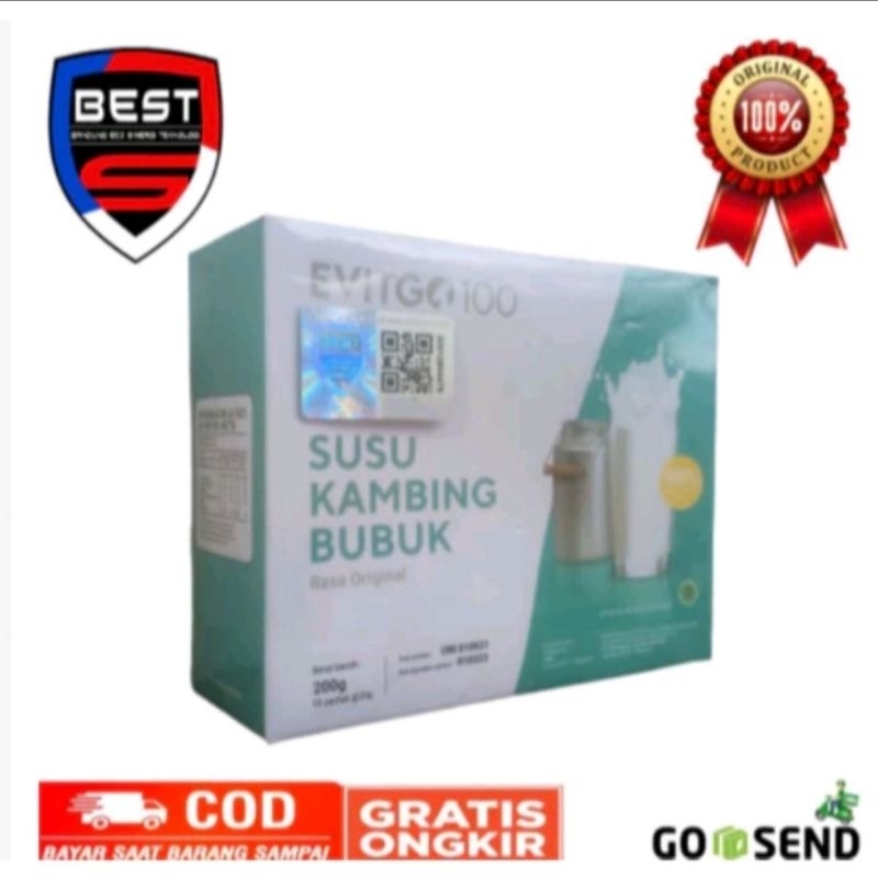 

Susu Kambing Etawa Evitgo 100 Original 1 Box Isi 10 Sachet