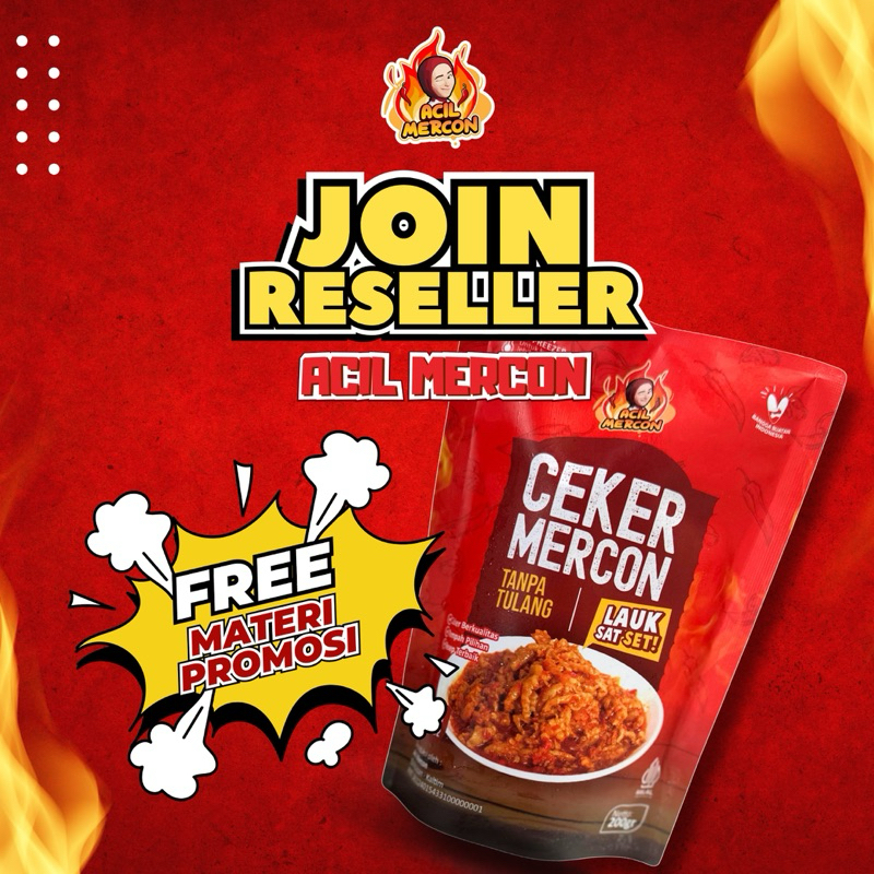 

Paket Usaha 5 pax ceker Mercon By acil mercon