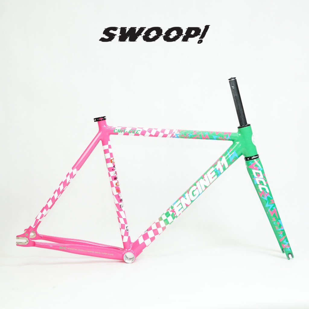 Frameset Fixie ENGINE 11 Crit-D Track DCC Destroy Cycling Club Team Edition