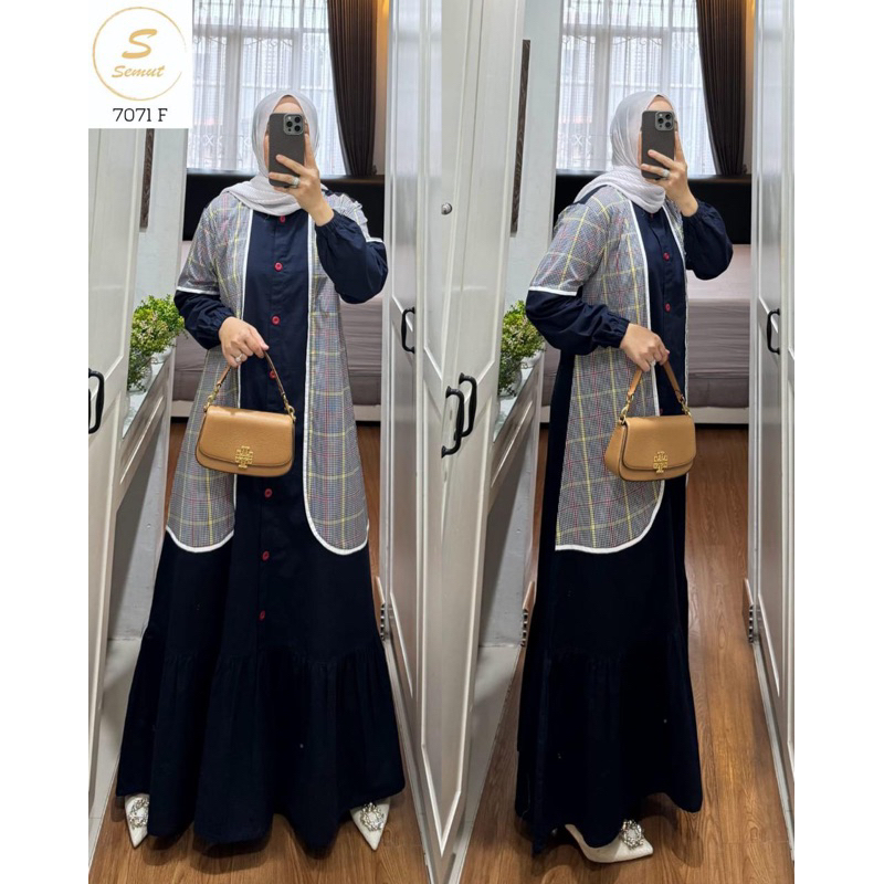 DRESS SYAINA BY SEMUT(READY)