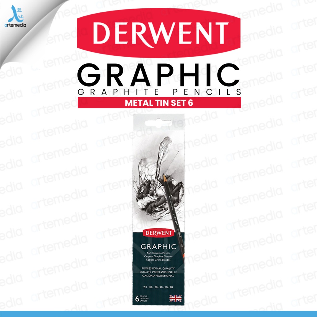 

Derwent Graphic Pencil Drawing Sketching Set 6