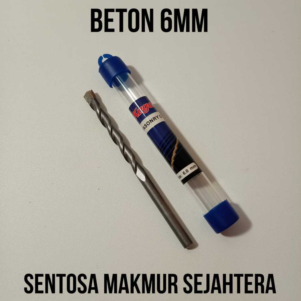 Mata Bor Beton 6mm Mata Bor Tembok 6 mm Masonry drill bits