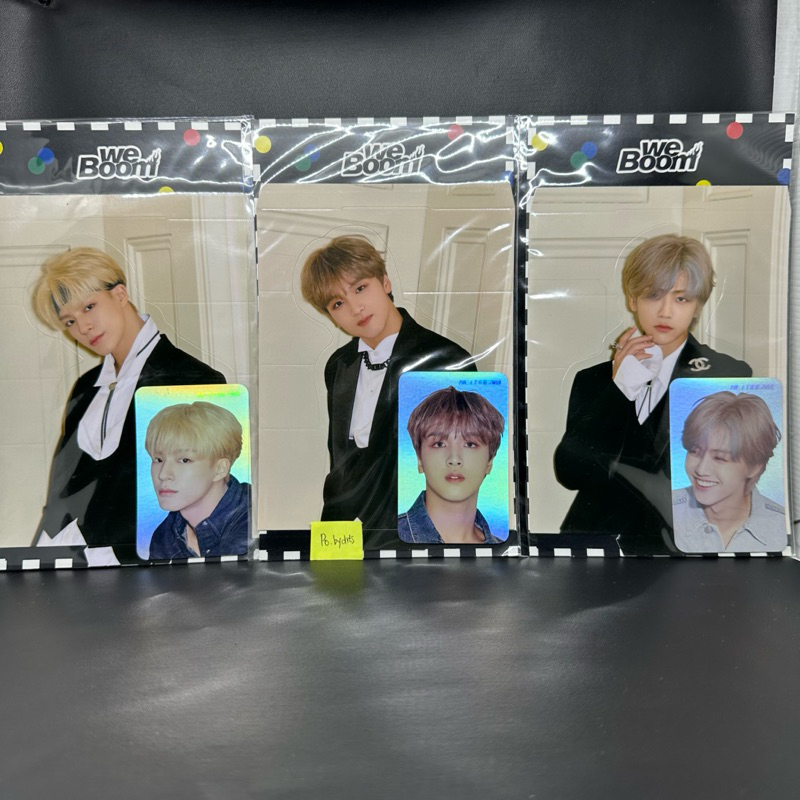 [READY STOCK] Hologram Photocard Set Holo PC Set Jaemin Haechan Jeno NCT Dream We Boom WB Photoset S