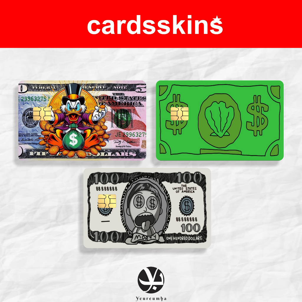 

Stiker ATM Skincard GarSkin Skin Kartu Stiker ATM eMoney FLAZZ eTOL Debit Credit LEM Kuat Anti Gores