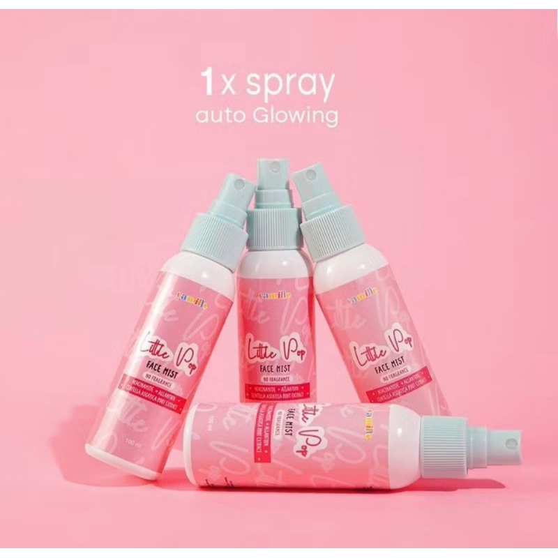 FACE MIST CAMILLE  LITTLE POP FACE MIST BPOM || SETTING SPRAY CAMILLE