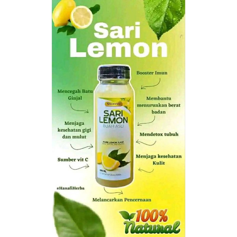 

SARI LEMON 250ML | MEMBANTU MENGHILANGKAN SEL KULIT MATI | BAGUS UNTUK KESEHATAN WAJAH DAN TUBUH