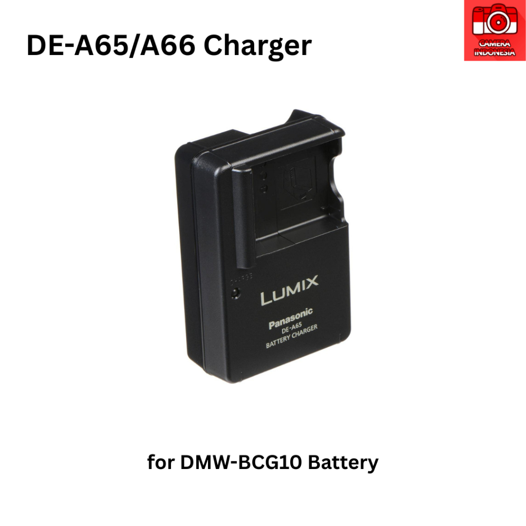 Charger DE-A65 A66 Baterai DMW-BCG10 BCG10E Kamera Lumix DMC-3D1 TZ6 TZ7 TZ8 TZ10 TZ18 TZ19 TZ20