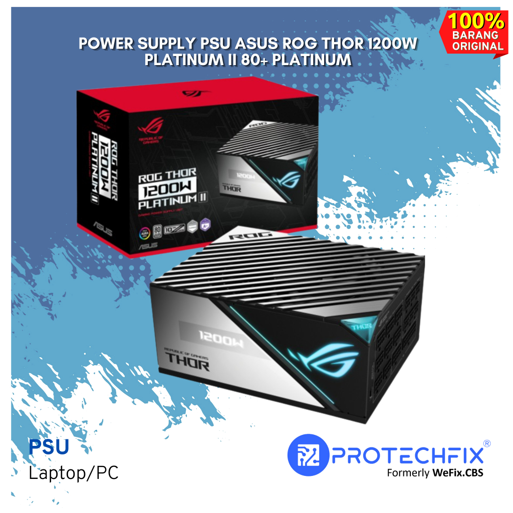 PSU ASUS ROG THOR 1200W Platinum II - 80+ Platinum