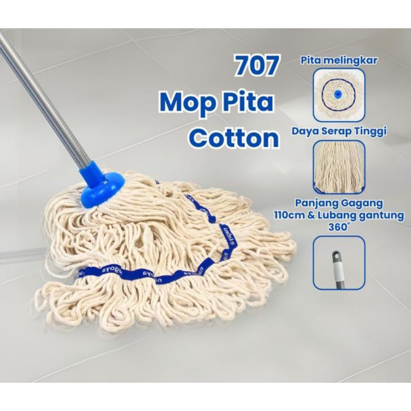 pel lantai Nagoya mop pita 707cotton