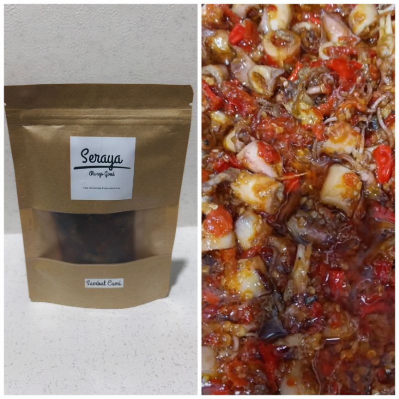 

Sambal Cumi 125gr