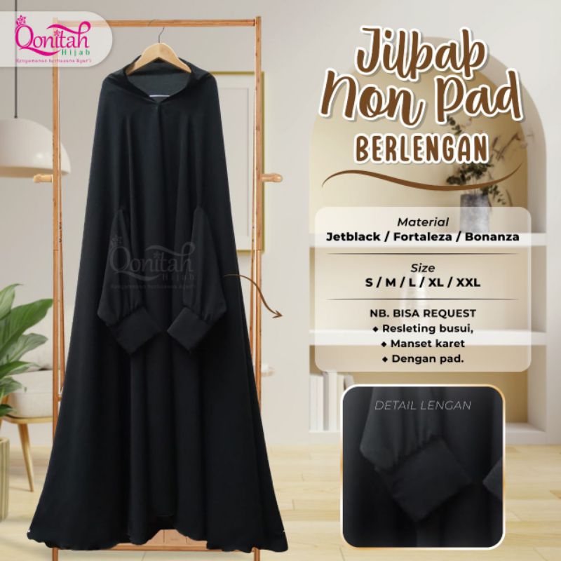 Jilbab Berlengan Qonitah Hijab