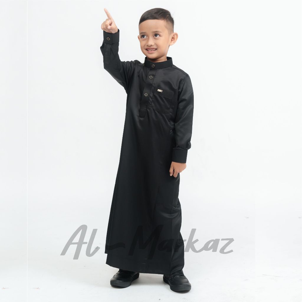 AL MARKAZ - Jubah Anak Laki Laki Gulam Manset