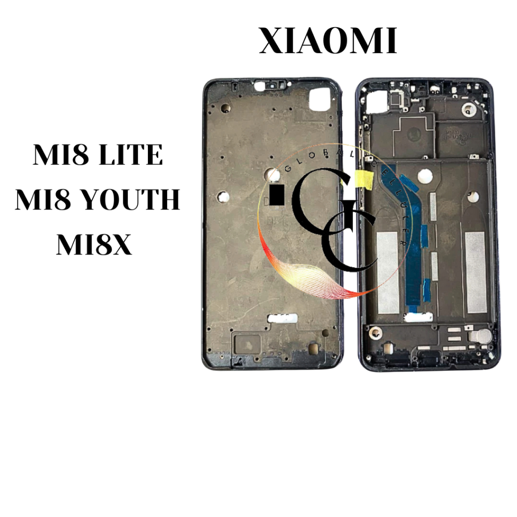 Frame Lcd Xiaomi Mi8 Lite MI8 Youth Mi8X Original (Tulang Tengah Dudukan Lcd)