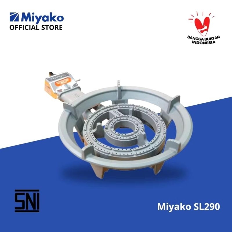 Kompor gas Miyako SL 290 Kompor mawar miyako / Kompor martabak miyako / kompor api seribu miyako