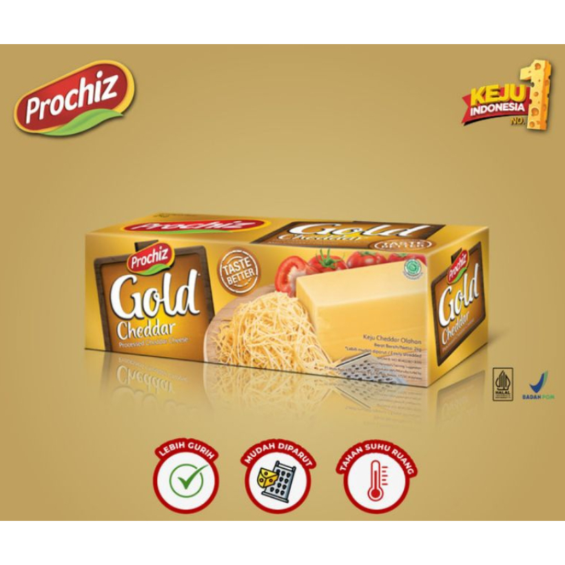 

PROCHIZ GOLD KEJU CHEDDAR 2KG