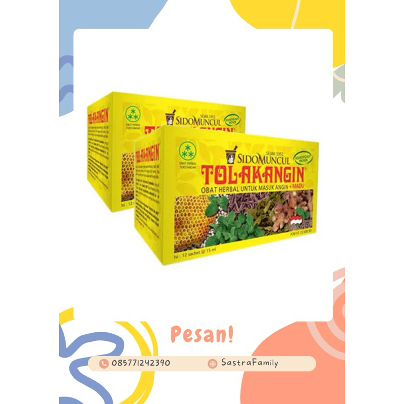 TOLAK ANGIN CAIR TOLAK MASUK ANGIN