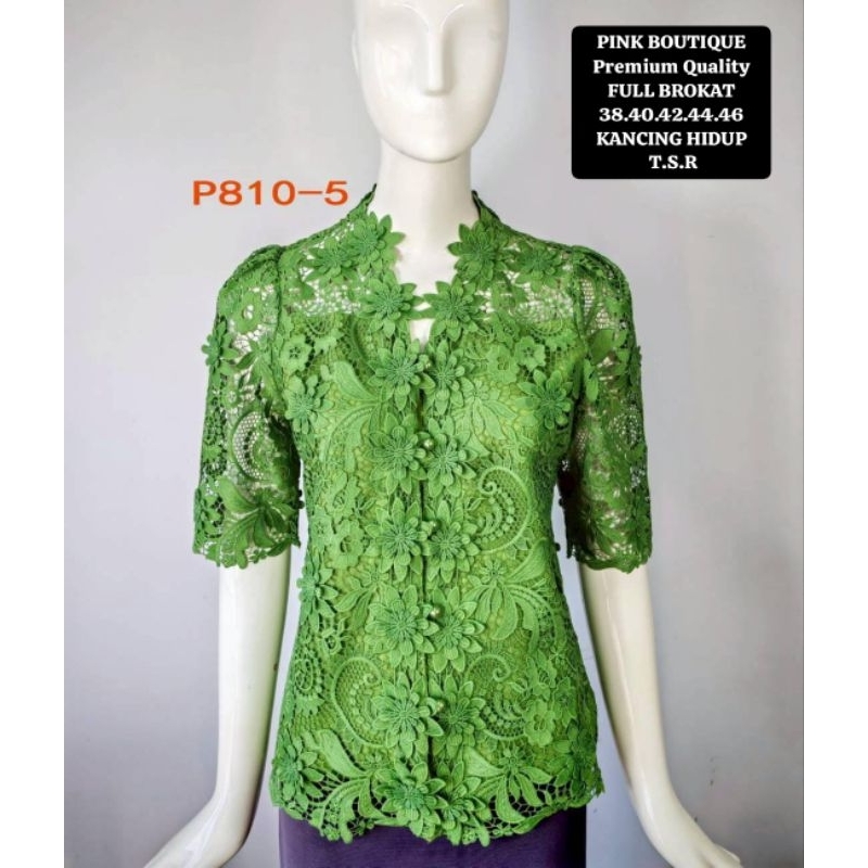 Atasan blouse pink butik ori bangkok/ atasan kartini pink butik