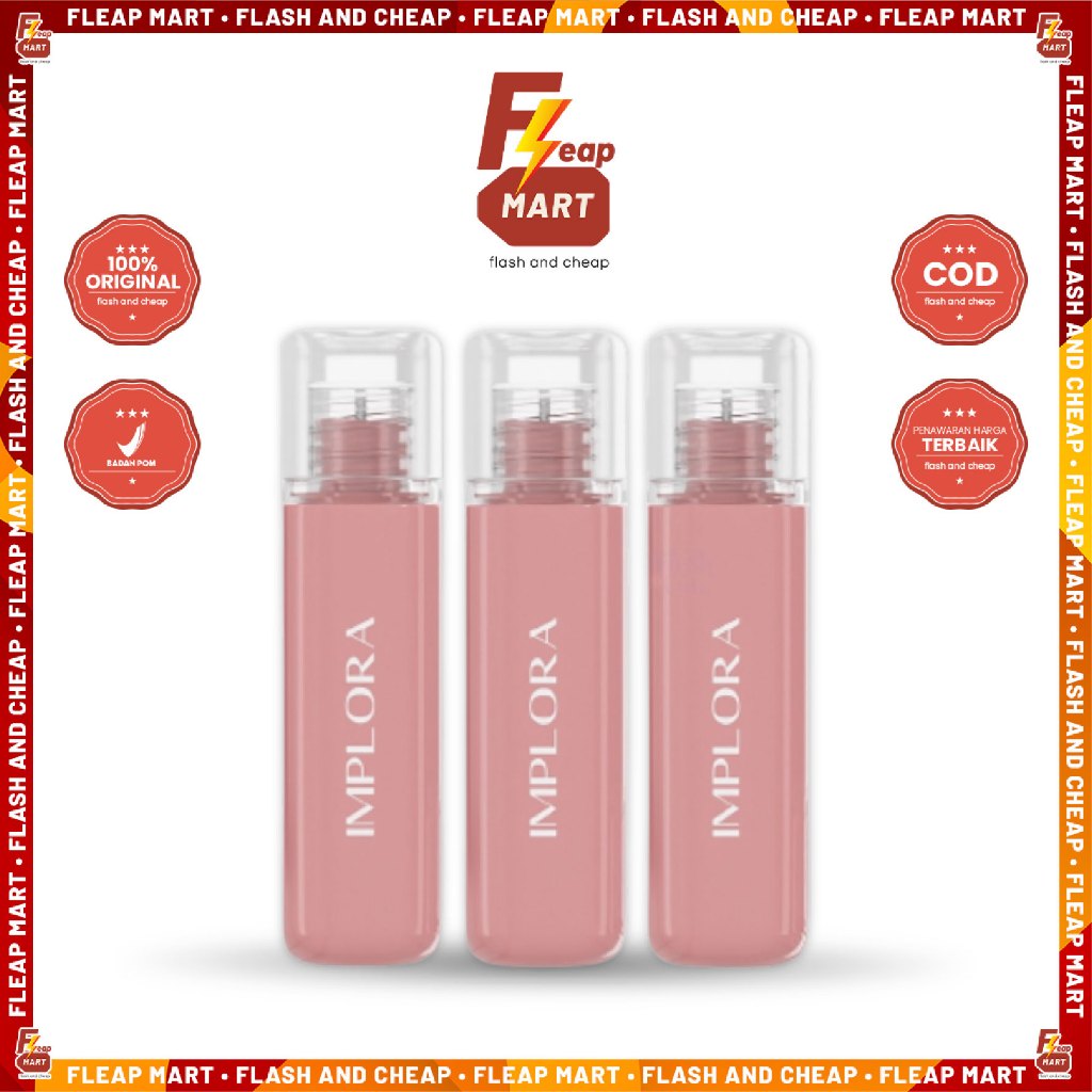 Implora Jelly Tint 9 Shades Lip Tint Jelly Transferproof