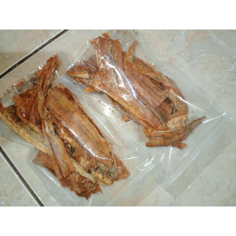 

ikan asin goreng crispy renyah
