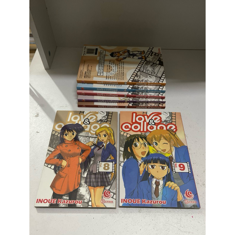 KOMIK LOVE AND COLLAGE VOL 2 4 5 6 7 8 9 OLEH INOUE KAZUROU