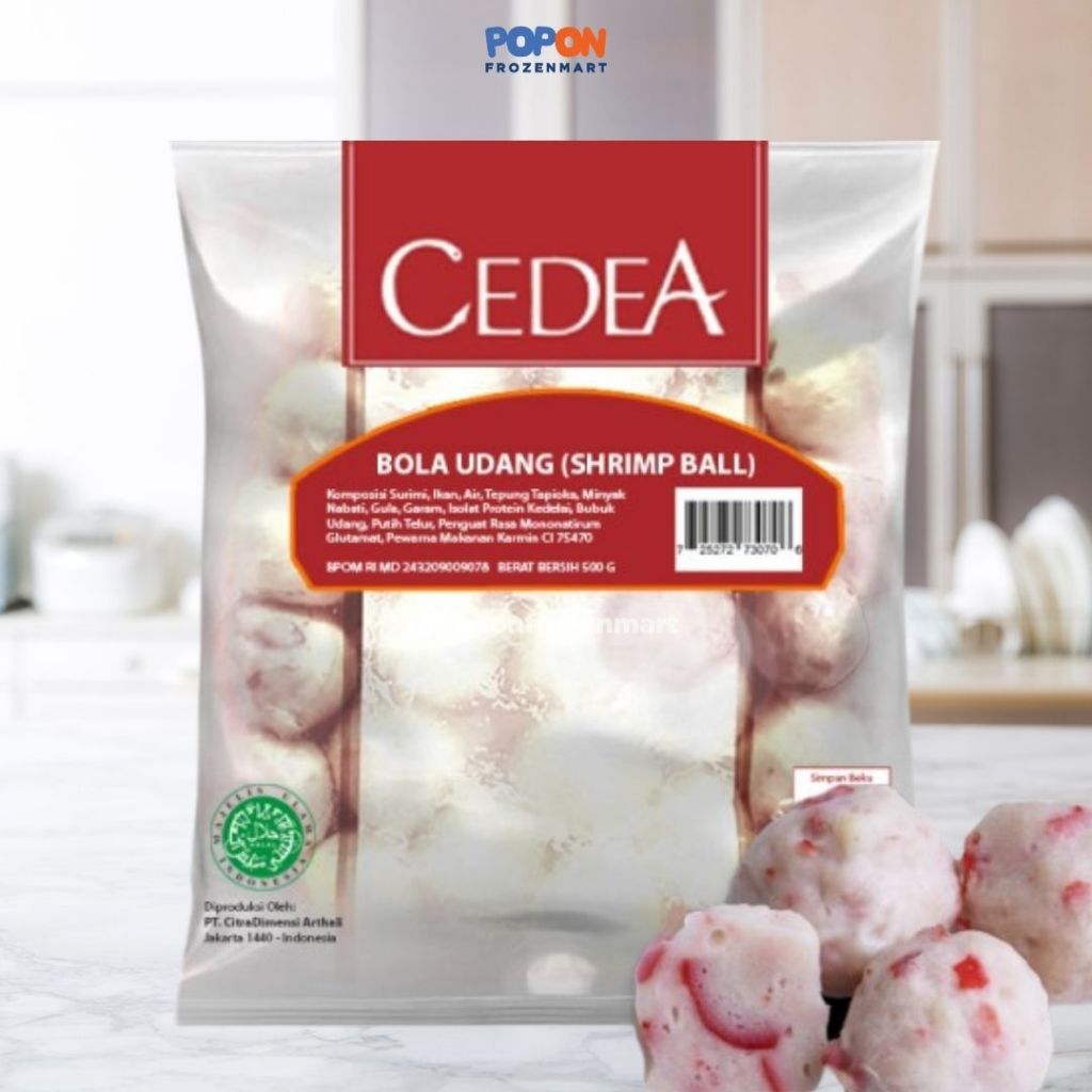 

CEDEA BOLA UDANG / SHRIMP BALL CEDEA 500GR