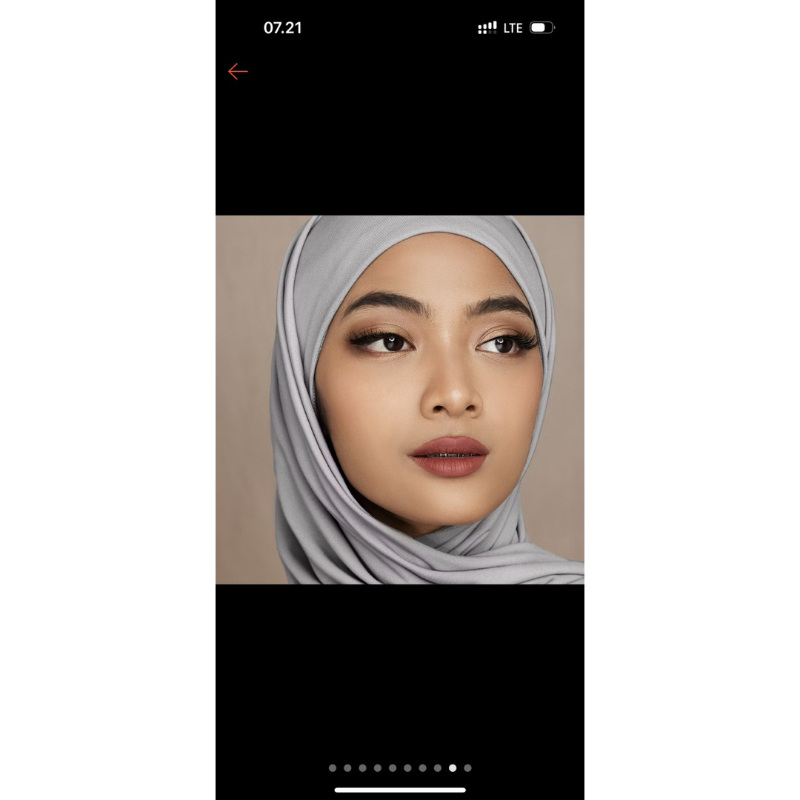 Hijab lafiye instant rey abu-abu