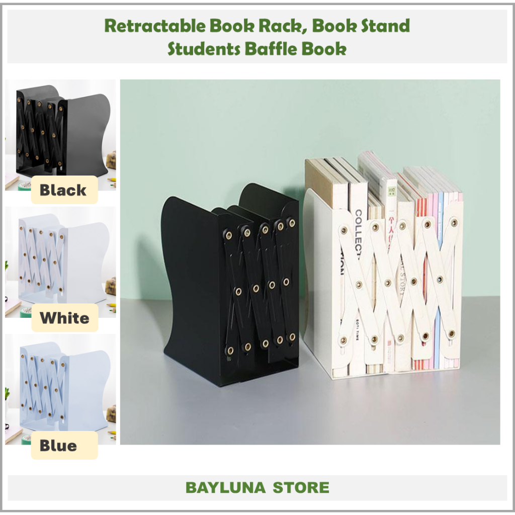 

BYL Simple Bookrack Bookstand for Student Folder Office Folder Simple And Durable Desktop Storage Multi-Color