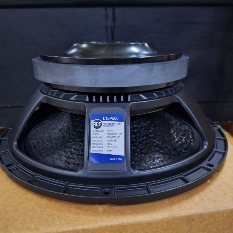 KOMPONENT SPEAKER RCF L15 P500/L15P500 15IN COIL 4,5 IN KOMPONEN SPEAKER GRADE A