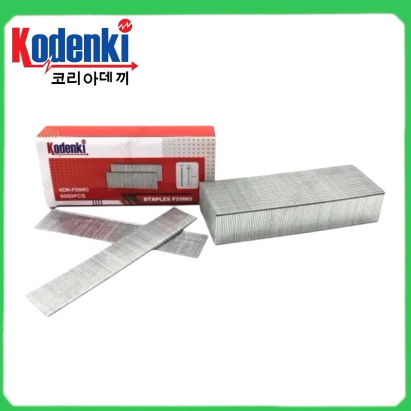 

F25 kodenki mo isi mesin staples paku tembak lurus mata gun nailer